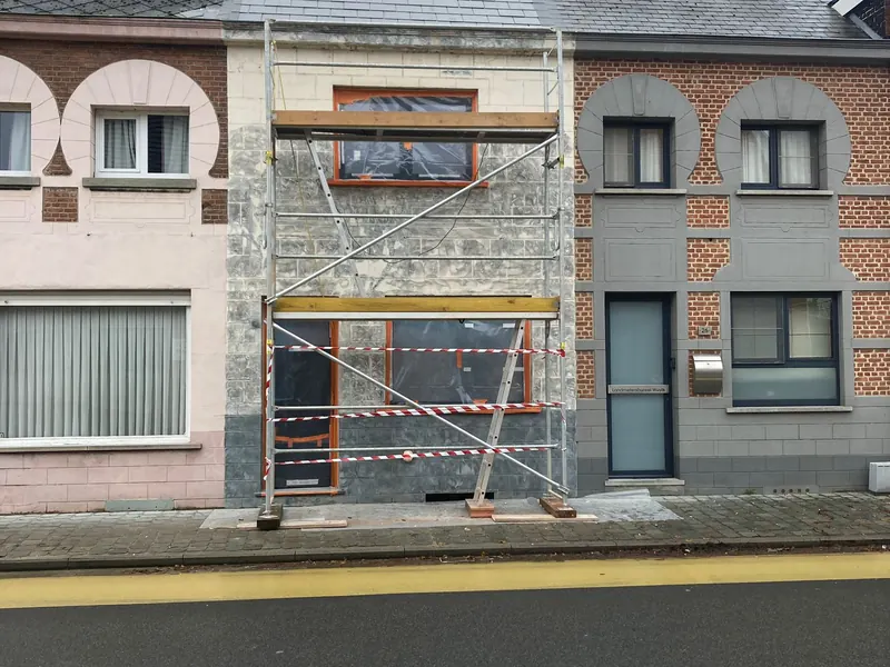 Totaalrenovatie in Bonheiden, voor de werken