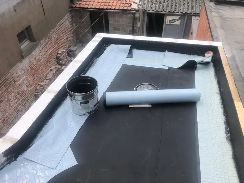 EPDM op plat dak, vakman