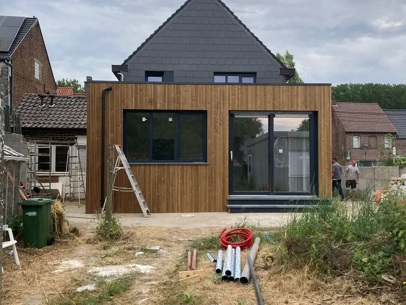 uitbouw met tuinzijde
