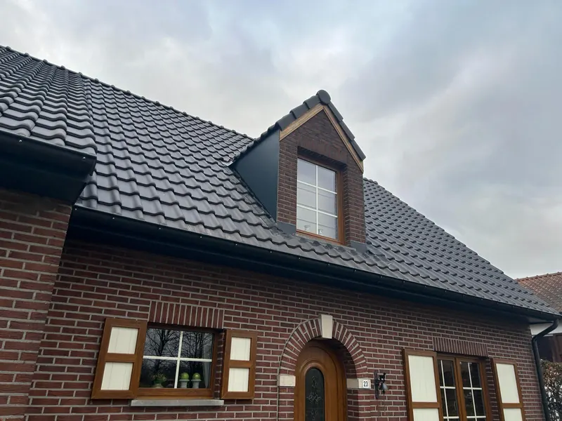 nieuw dak voorzijde