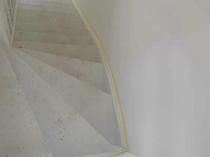 nieuwe trap afgewerkt